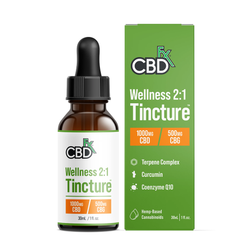 [CBD139] CBDfx Wellness Tincture 30ml 1000mg